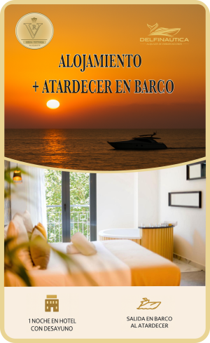 Alojamiento+Excursión en Barco para disfrutar del Atardecer