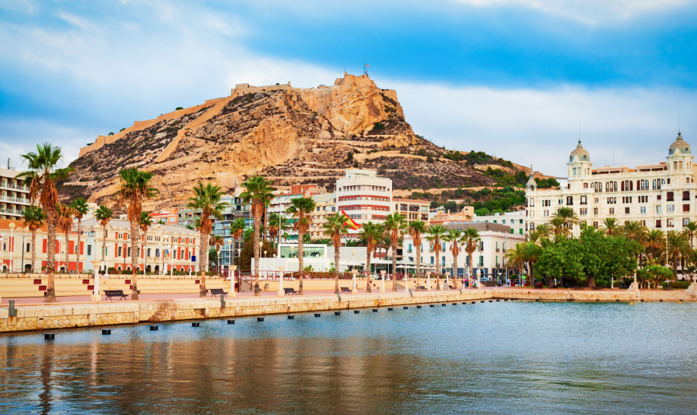 Paseo del puerto alicante